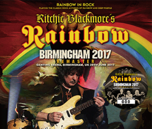 NEW RITCHIE BLACKMORE'S RAINBOW   BIRMINGHAM 2017: Remaster  　2CDR+1DVDR 　Free Shipping