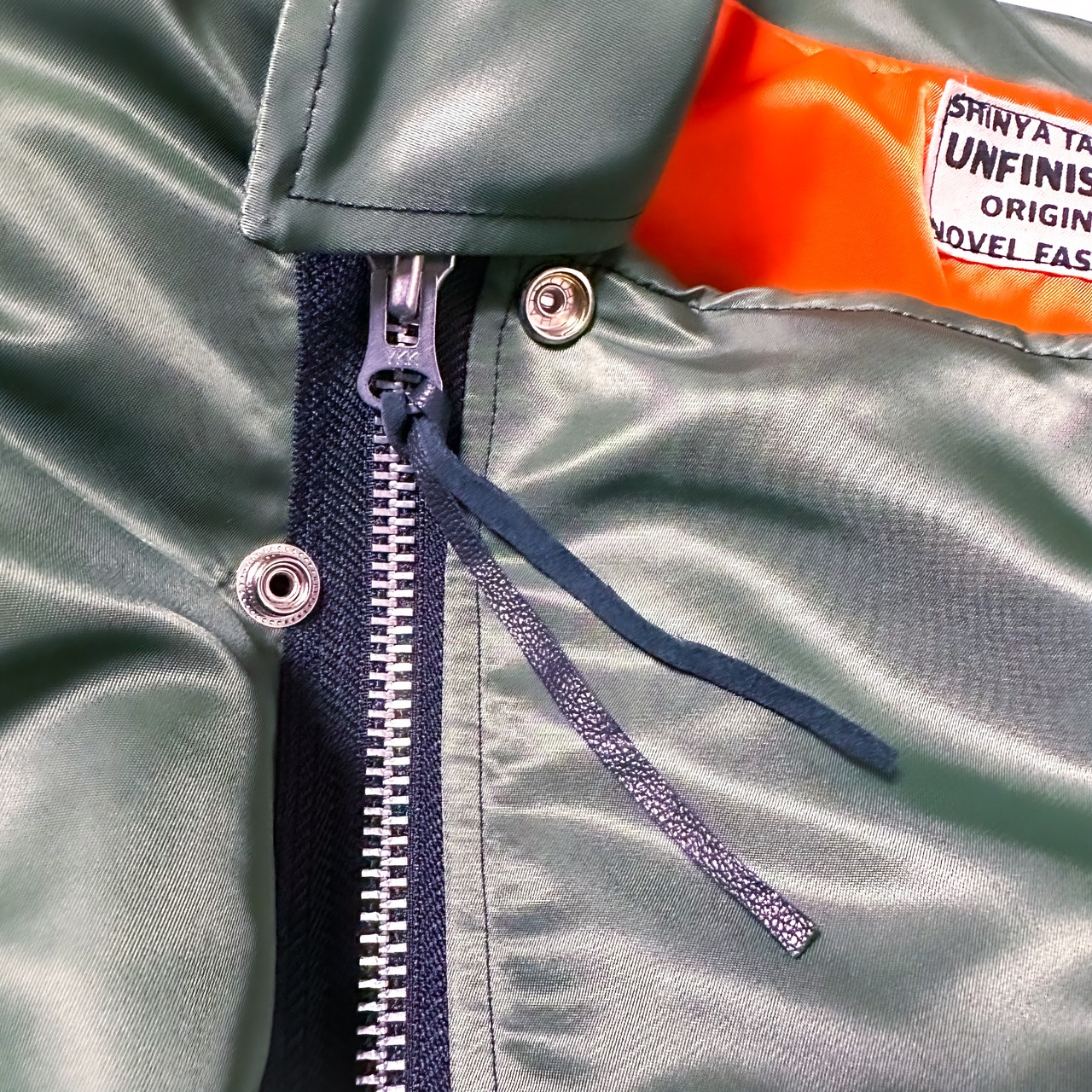 UNFINISHEDライダースジャケットMA-1 24117