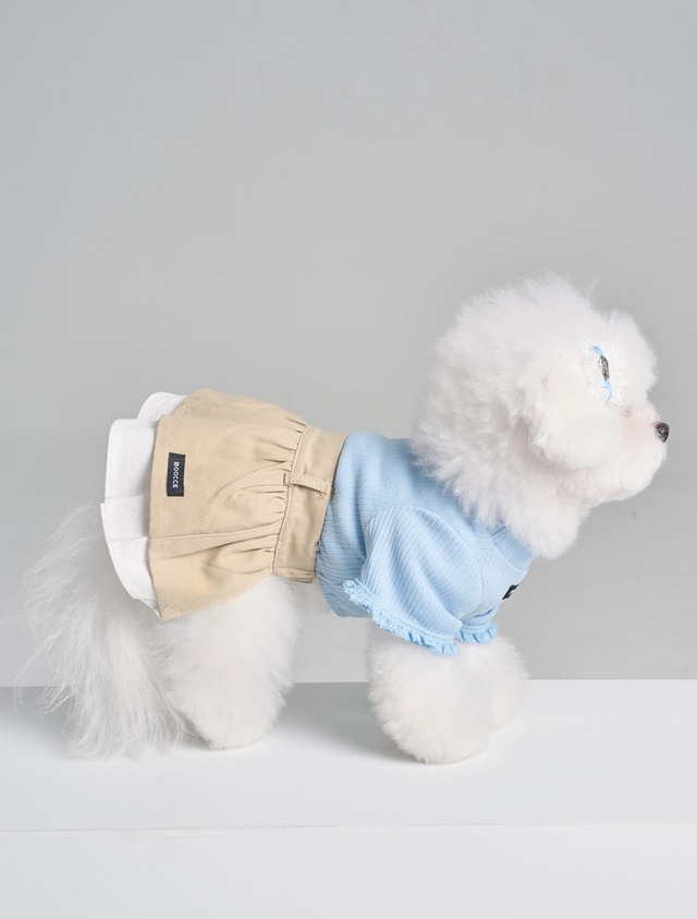 〈 予約アイテム 〉BOOCCE /LAYERED SKIRT（ベージュ）