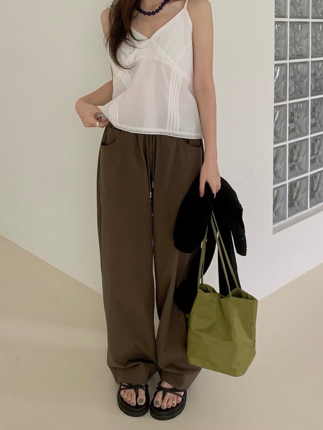 (予約) miel / Quad pants 3color