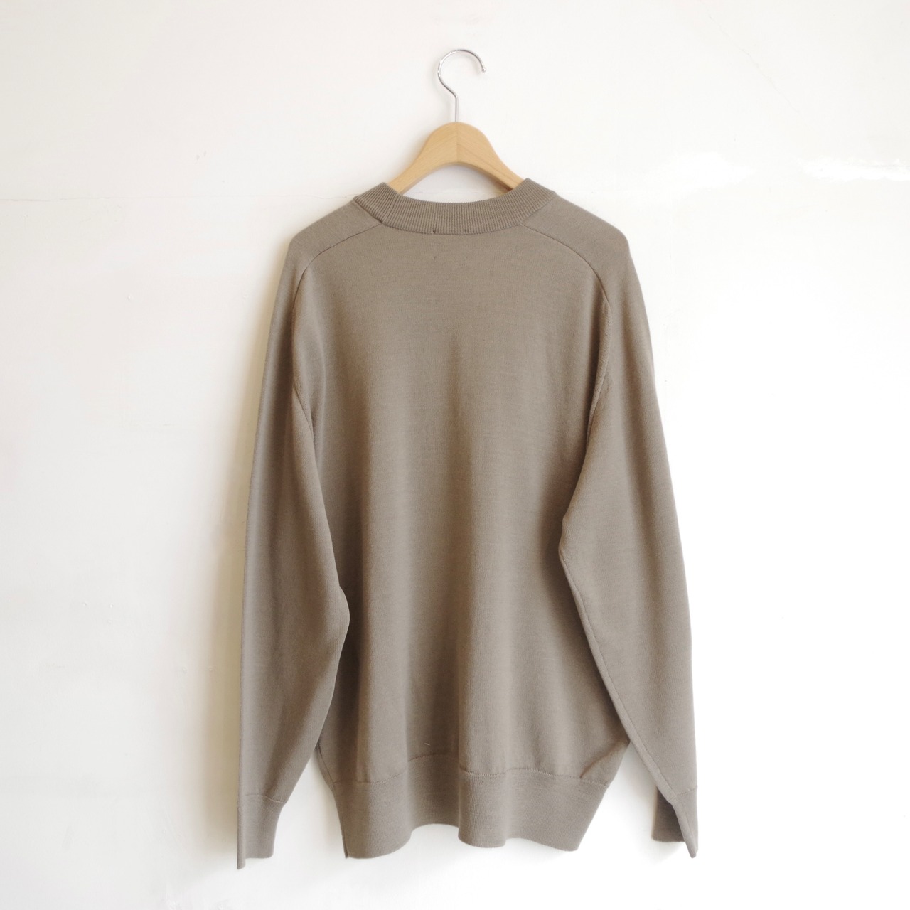 comm.arch. Worsted Merino Mock Neck P/O