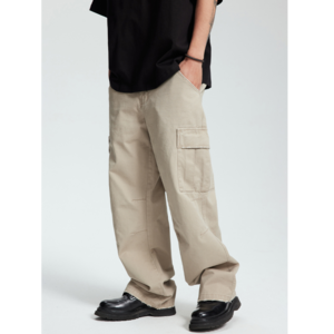 DAMAGE ストレート カーゴパンツ a-0825