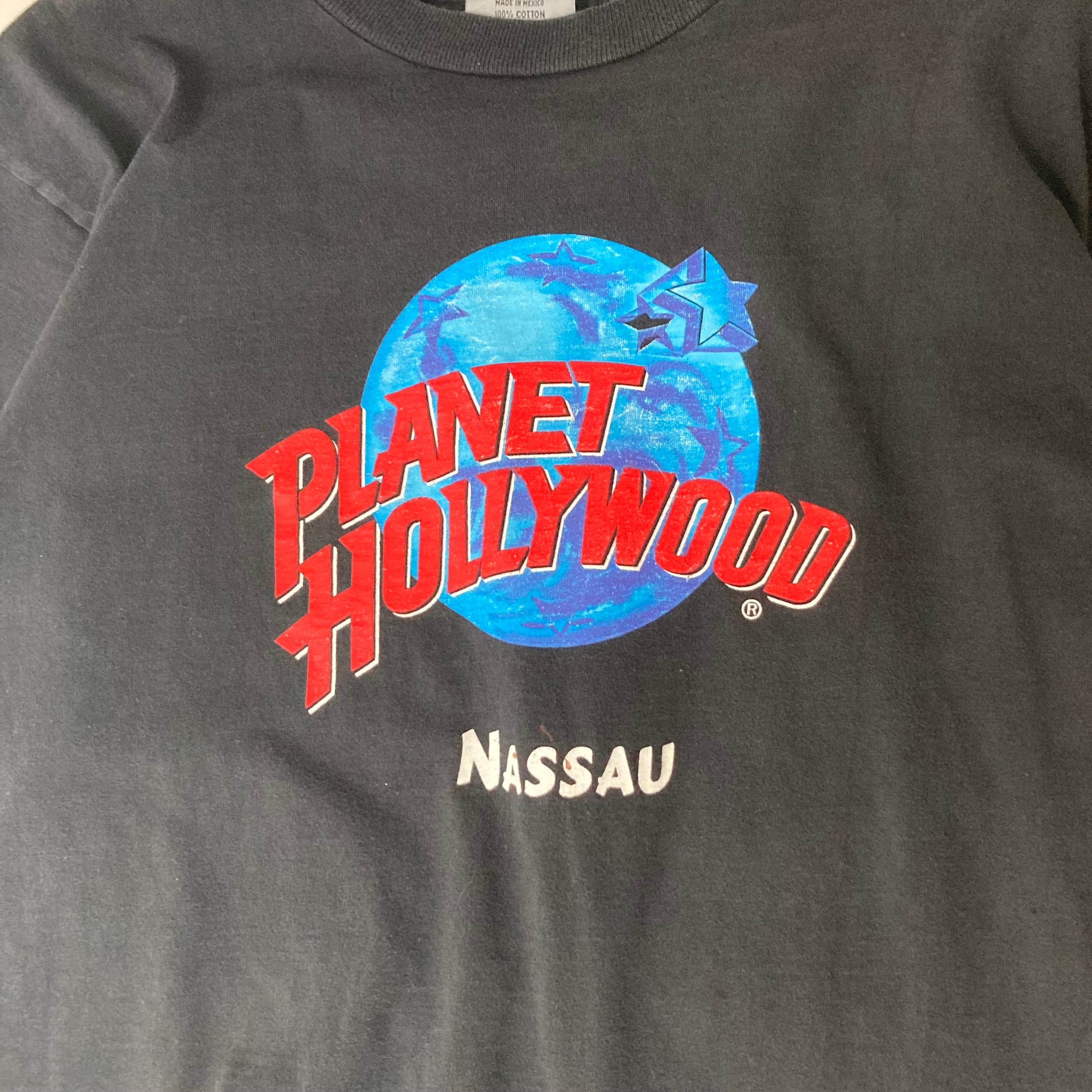PLANET HOLLYWOOD 半袖Tシャツ M プリント コットン100% | 古着屋OLDGREEN