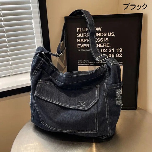 レディースバック ショルダーバック メッセンジャーバック カジュアル デニム デイリーバック 仕事カバン