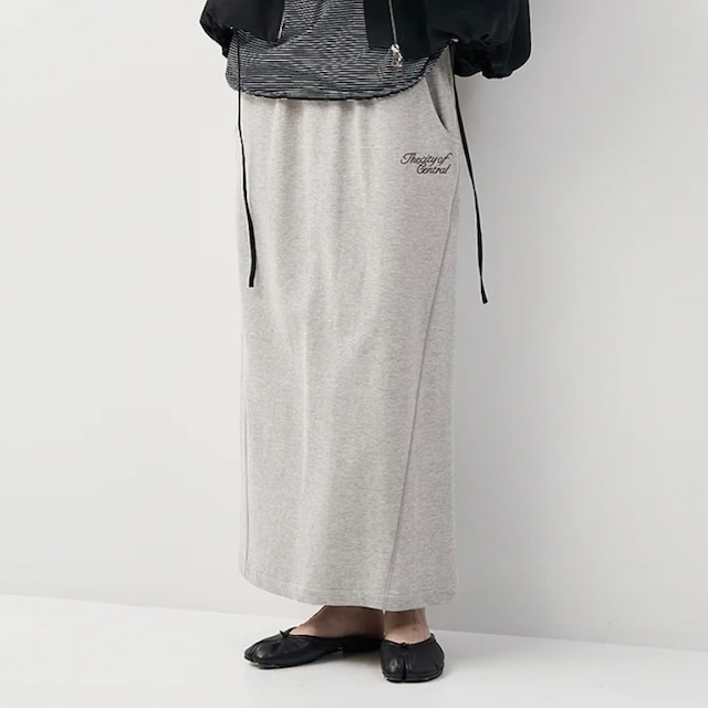 【 CHIGNON 】刺繍ロゴスウェットスカート