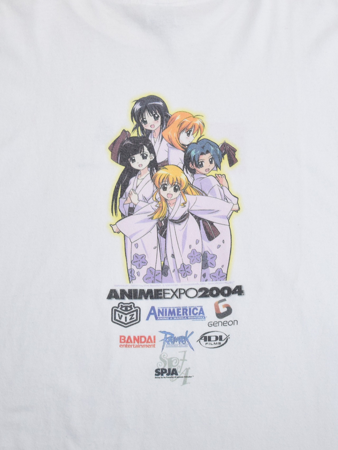 Anime EXPO Anime T-Shirt "Mahoromatic" 2004s  / まほろまてぃっく