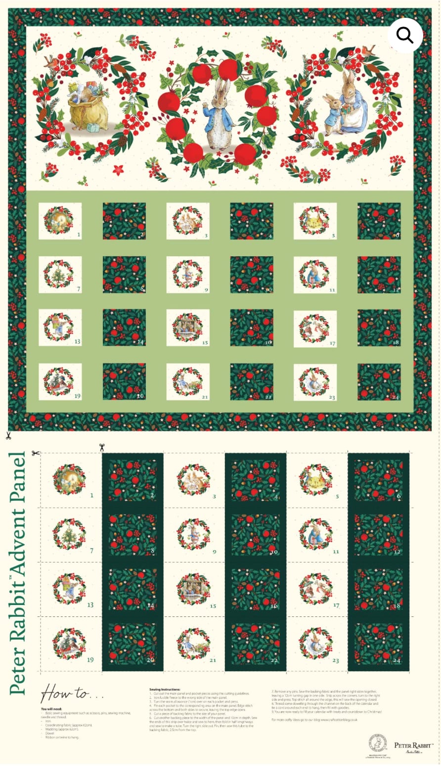 リピーターページ　　8月20日　4つおまとめ ピーターラビットのクリスマスアドベントカレンダー2025 Christmas
