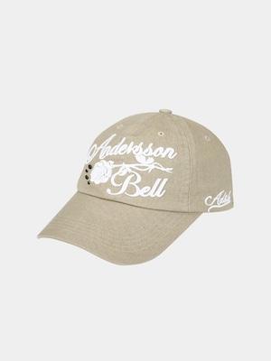 【26SS】ADSB Andersson Bell アンダーソンベル / WASHED RIVETED ROSE CAP