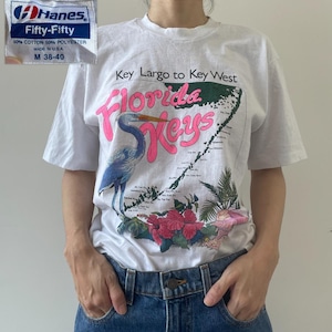 GF441 Tシャツ スーベニア フロリダキーズ キーウエスト USA 80s