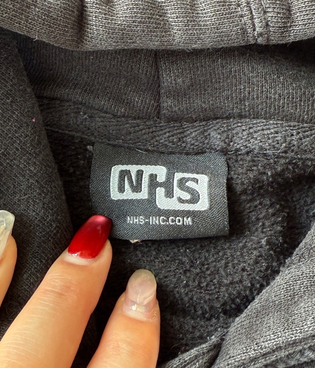 -INDEPENDENT- Vintage 90s Iron Cross Print Hoodie