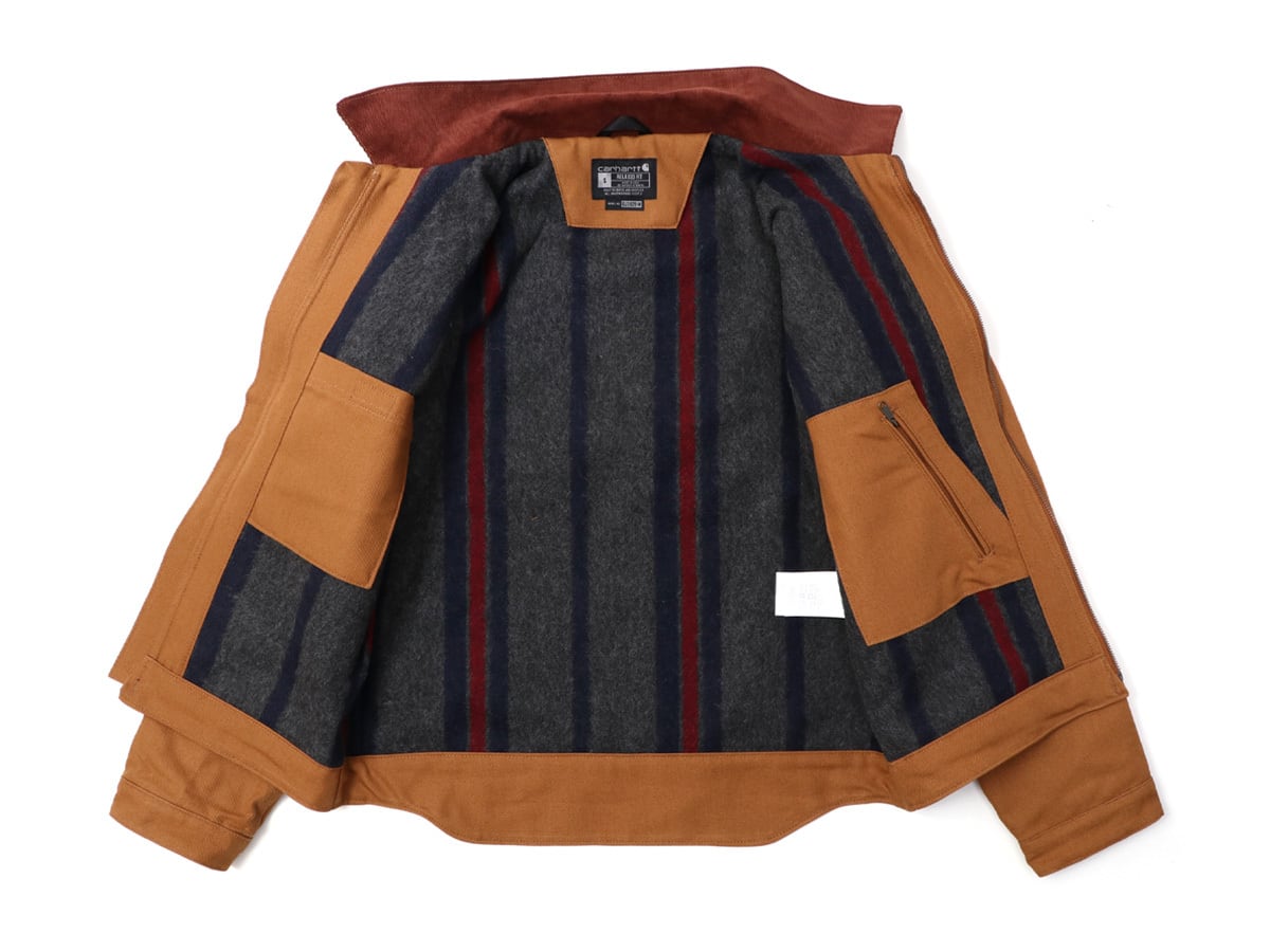 カーハート ダック デトロイト ジャケット カーハートブラウン size L Amazon | [カーハート] デトロイトジャケット ショートジャケット