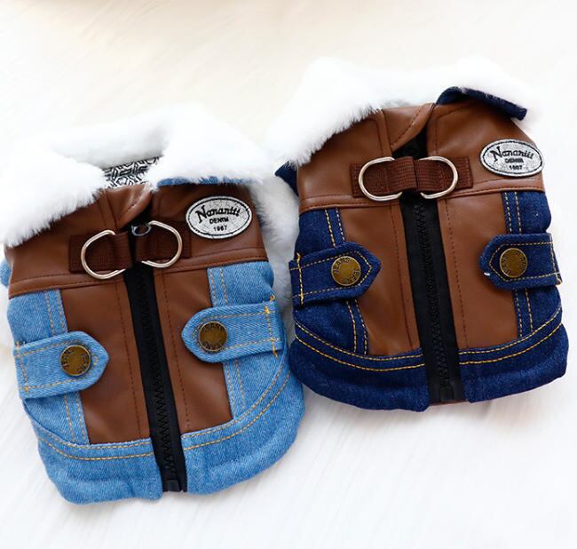 《予約》1103274 デニムレザーアウター