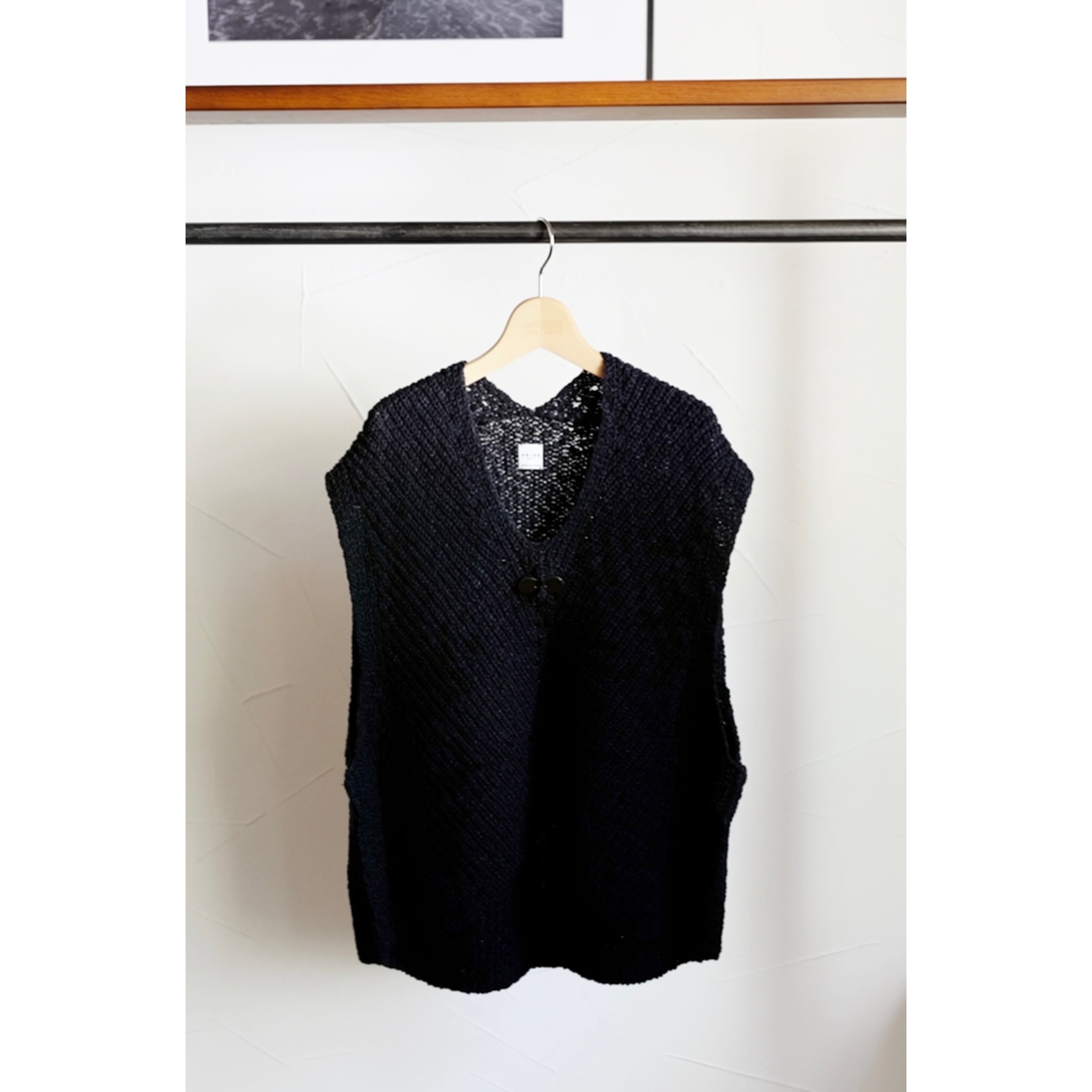 ONICA │ Slub bubble Vest (dark navy)