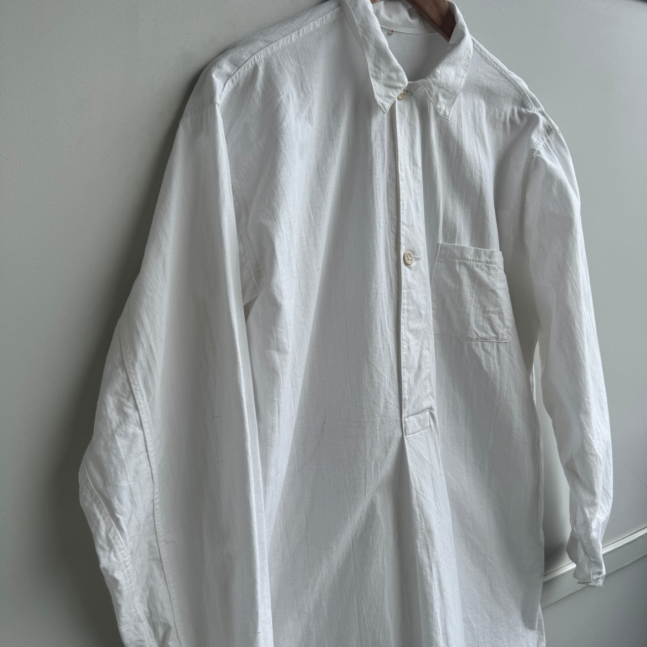 スウェーデン軍 プルオーバーシャツ 40s 画像2