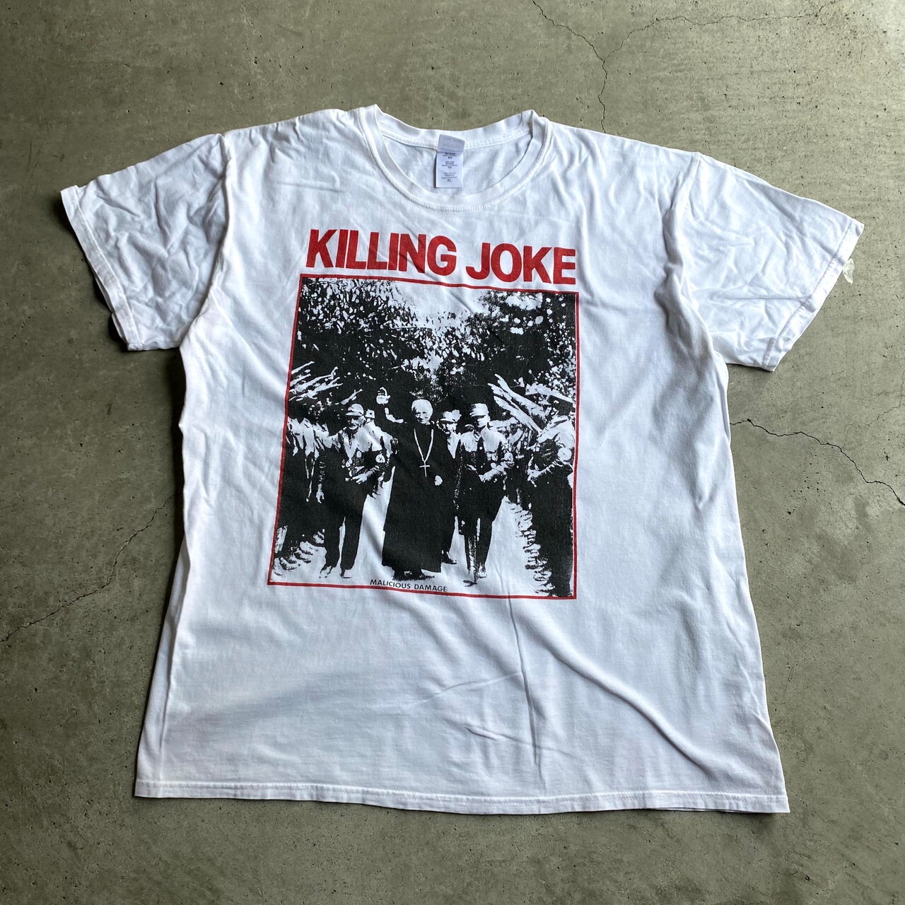 KILLING JOKE キリングジョーク フォトプリント バンドTシャツ メンズ 