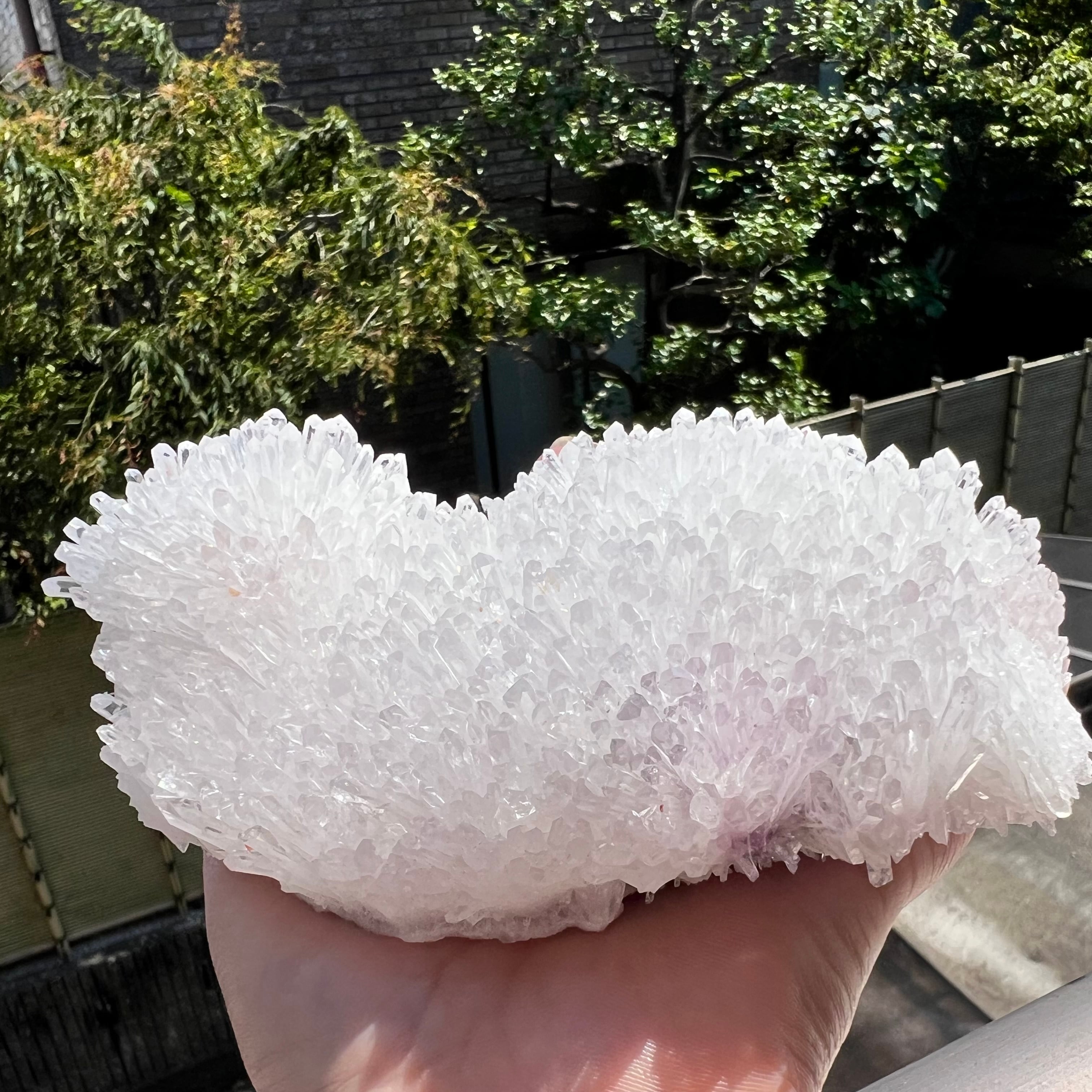 【美品✨水晶クラスター✨四川省産㉙848g】❤︎送料無料❤︎天然石 パワーストーン