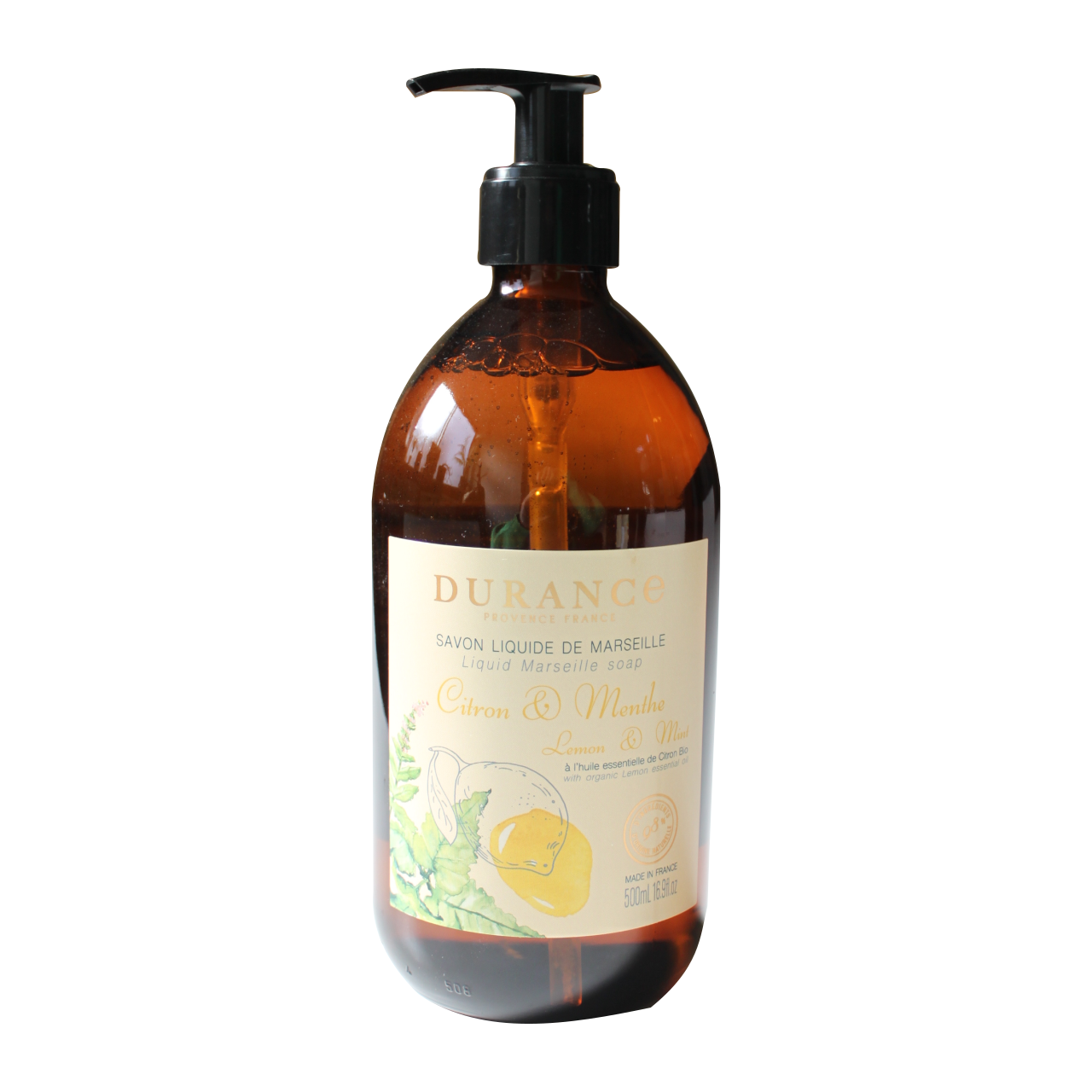 マルセイユリキッドソープ-レモン&ミント【DURANCE】デュランス