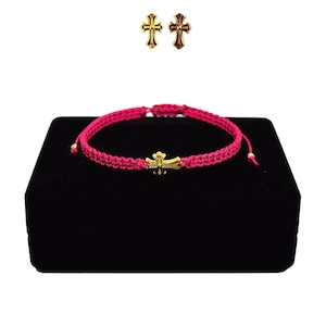 【無料ギフト包装/送料無料/限定】K18 Gold Baby Crux Bracelet / Anklet  Pink【品番 21S2001】