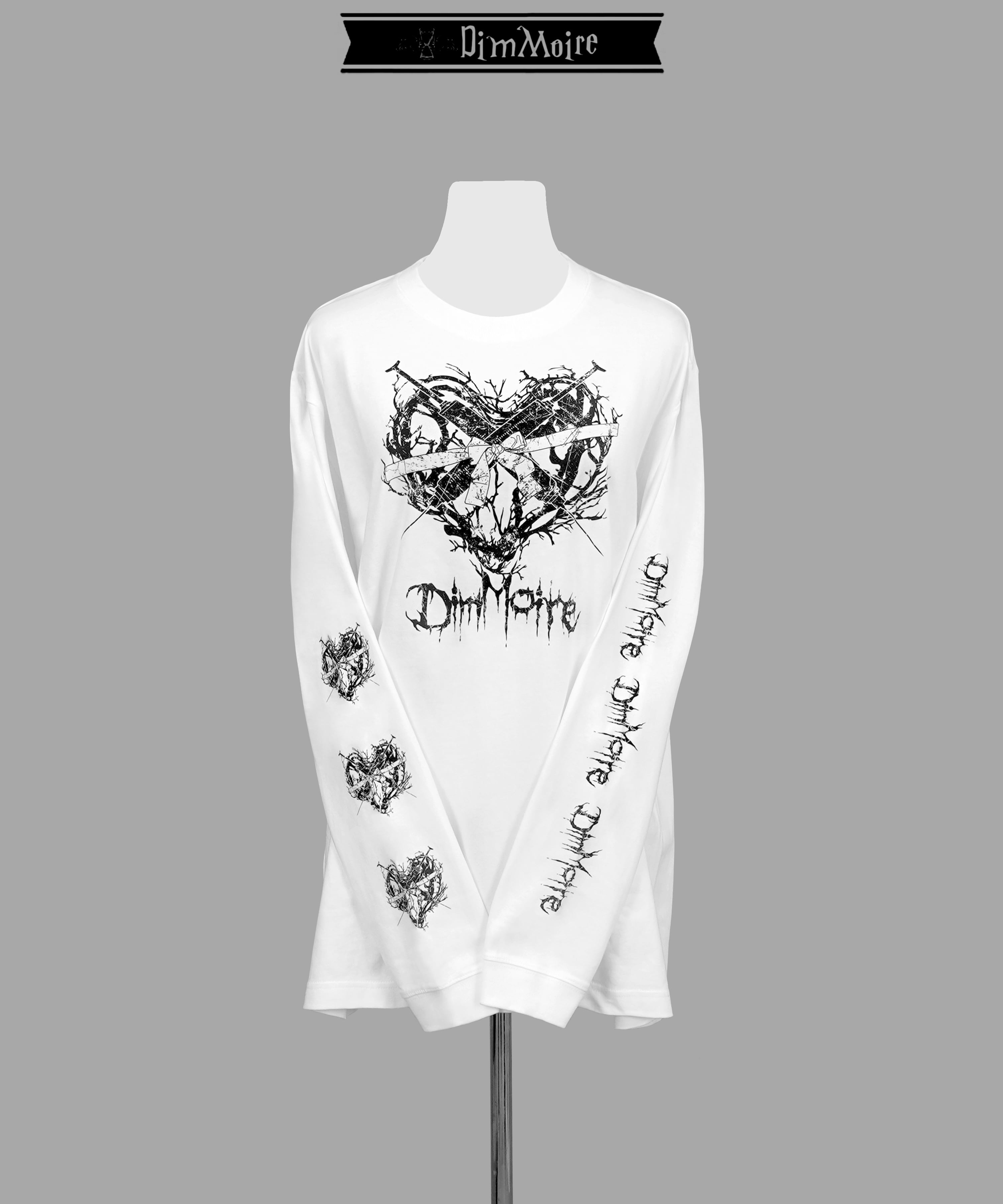 Sickness ロンT【White】 | DimMoire
