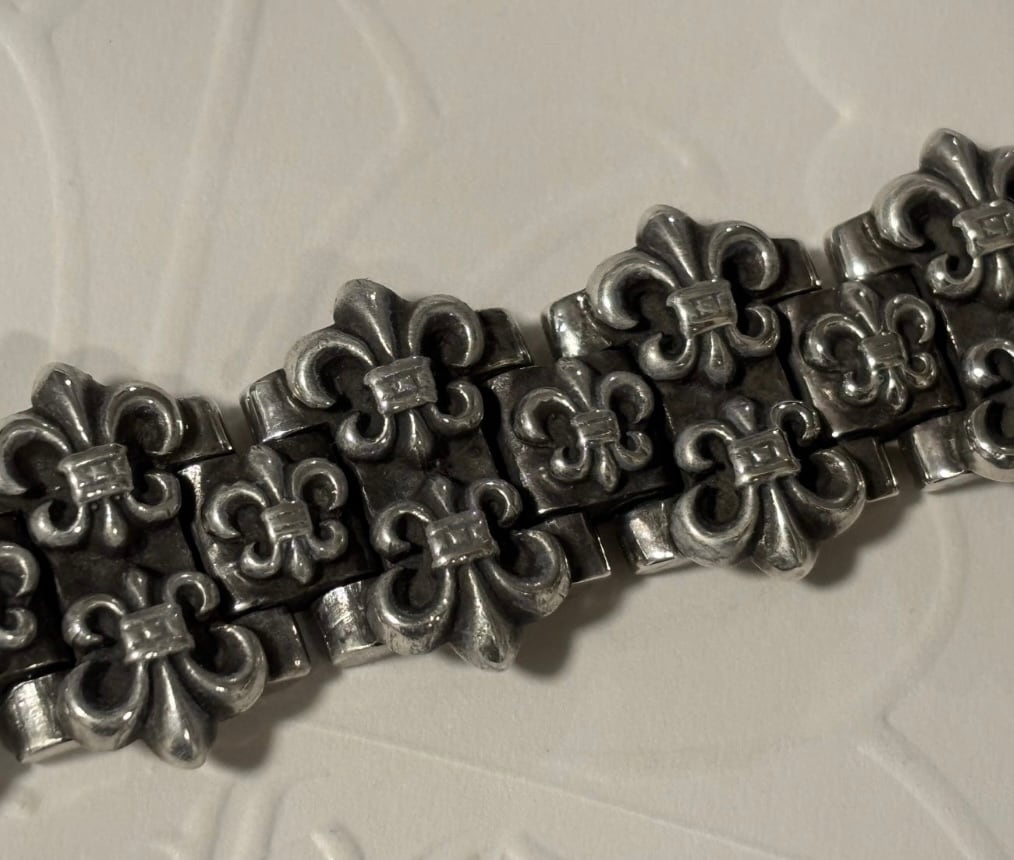幻の逸品】 CHROME HEARTS クロムハーツ Hリンク BSフレア クリップ