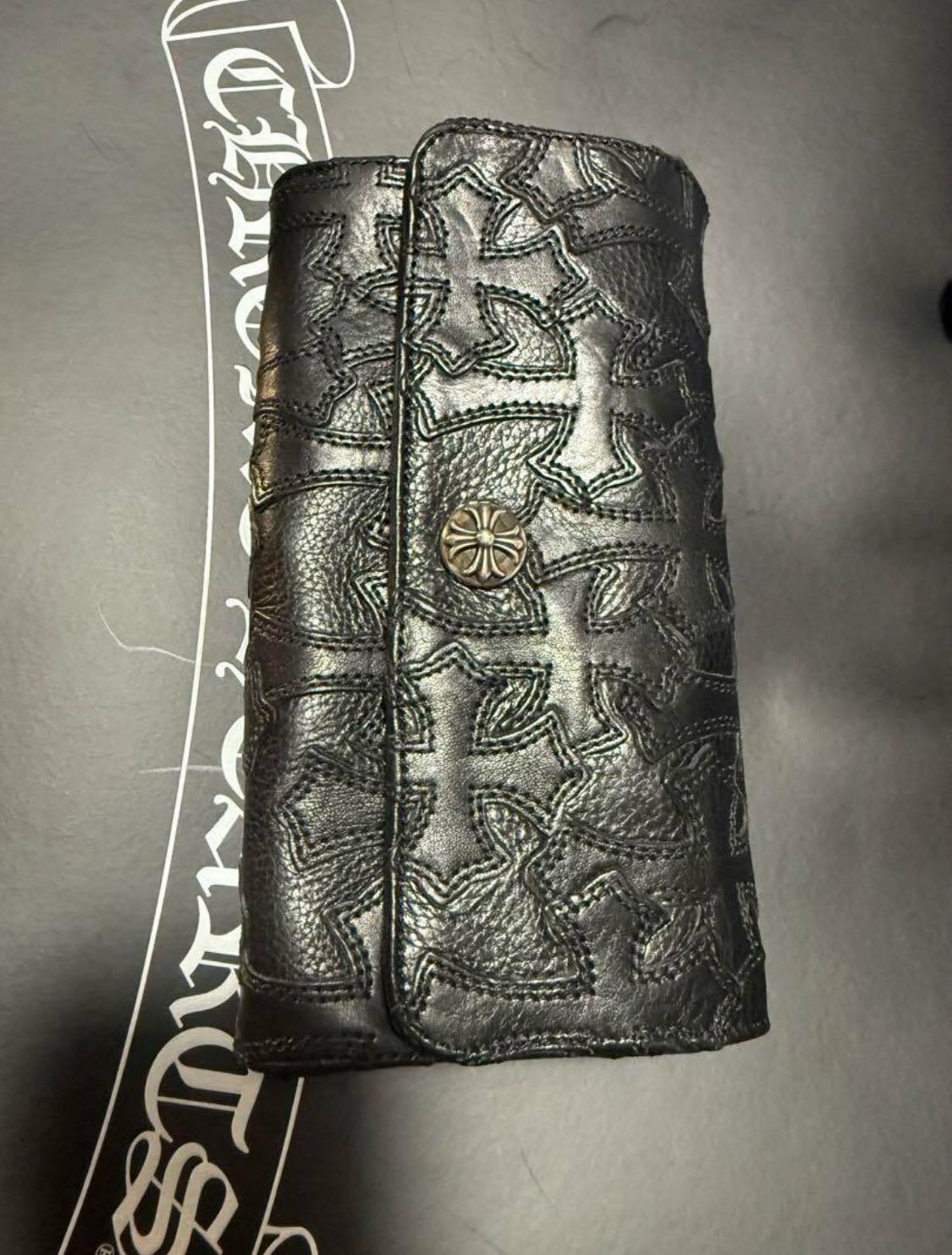 CHROME HEARTS クロムハーツ ジュディ JUDY クロスパッチ 長財布