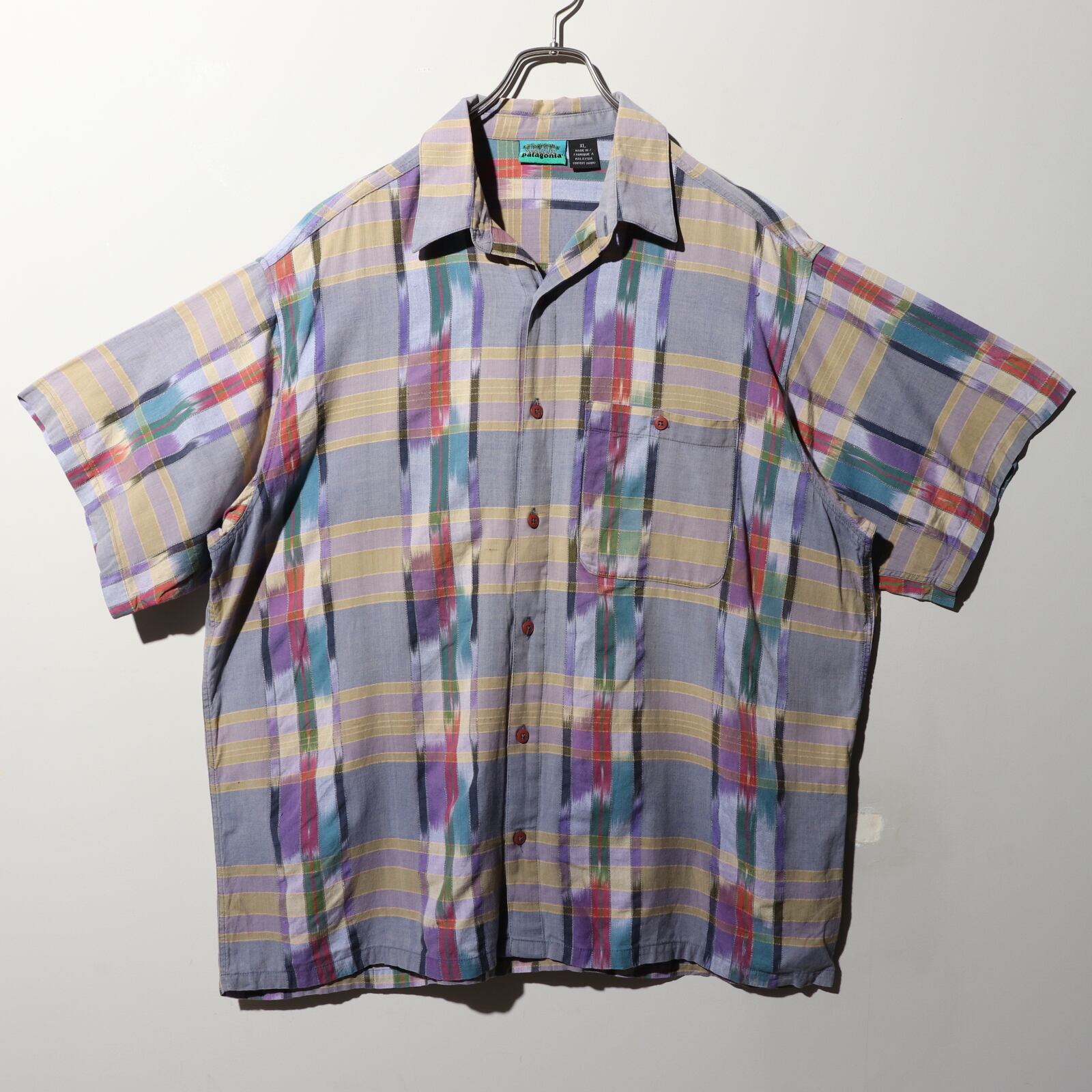 美品 XL 94年 Patagonia パタゴニア パタロハ アロハシャツ 