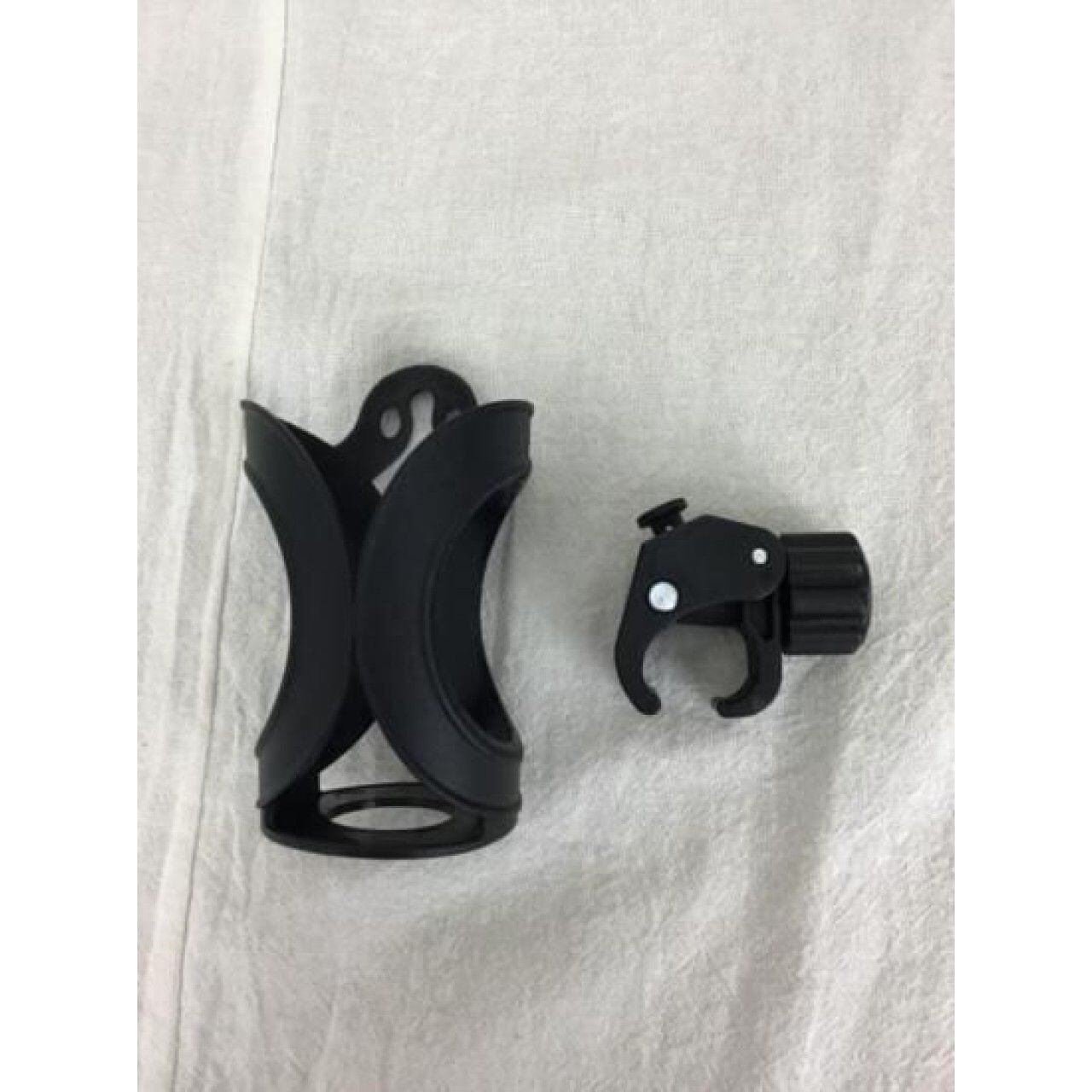 ベビーカー 自転車 カップホルダー ブラック ドリンクホルダー 高さ12cm こぼれ防止