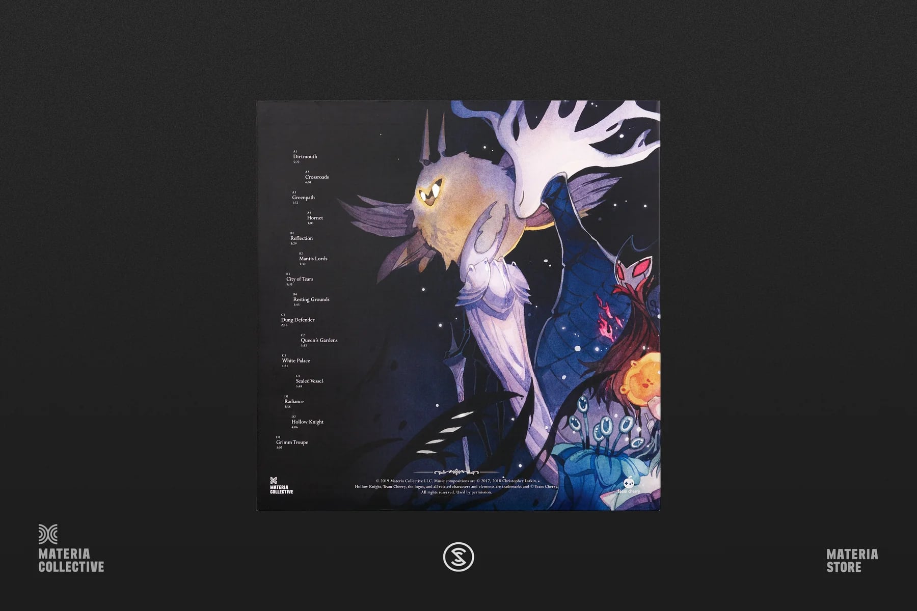 『ホロウナイト・ピアノ・コレクションズ［純粋なる器ヴァリアント］』 / Hollow Knight Piano Collections (2xLP Vinyl Record) [Pure Vessel Variant] - 画像4