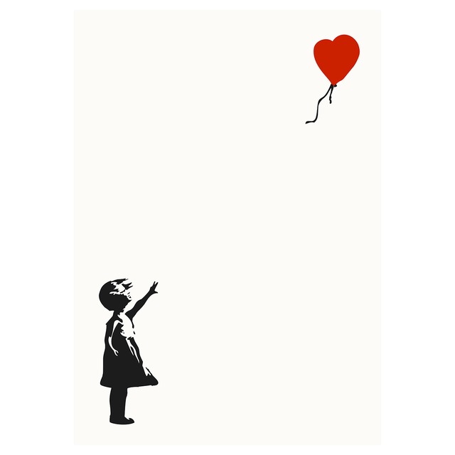 Banksy -Girl with Balloon-