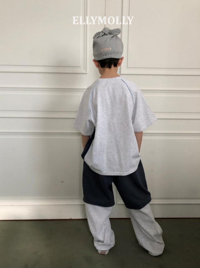 [予約][送料無料]≪ELLY MOLLY≫Roller Taping T-Shirt 426