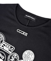 ランダムパッチプリントドレス (BLACK) CQ-47011