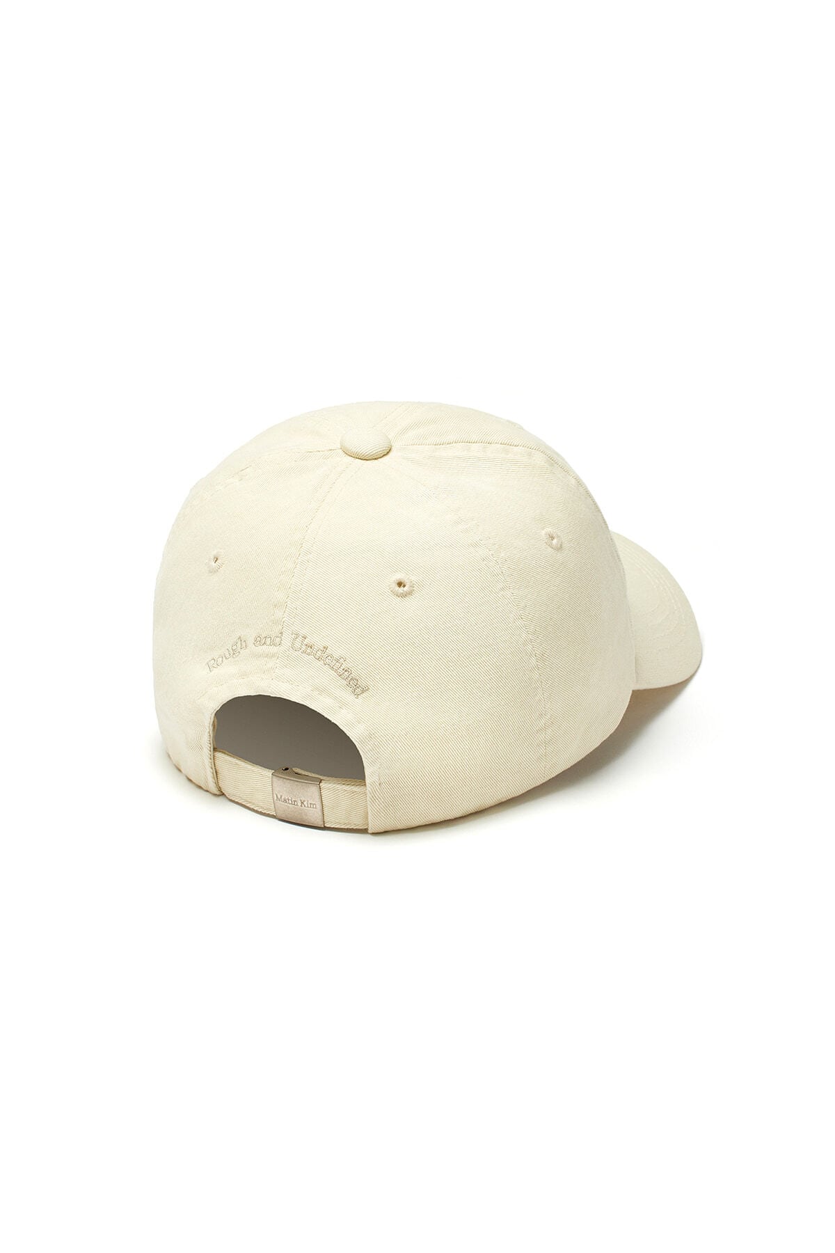 Matin Kim] MATIN LOGO WASHED BALL CAP IN LIGHT BEIGE 正規品 韓国