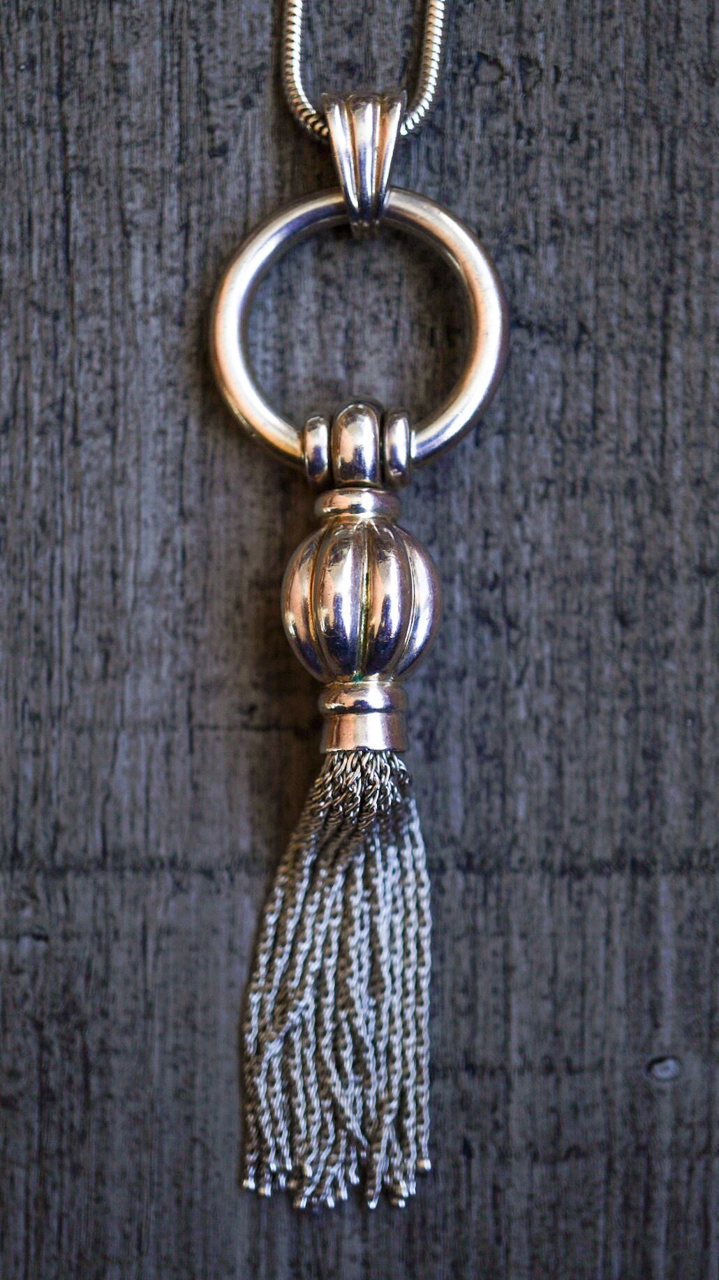 VINTAGE TIFFANY ヴィンテージ ティファニー タッセル ネックレス  