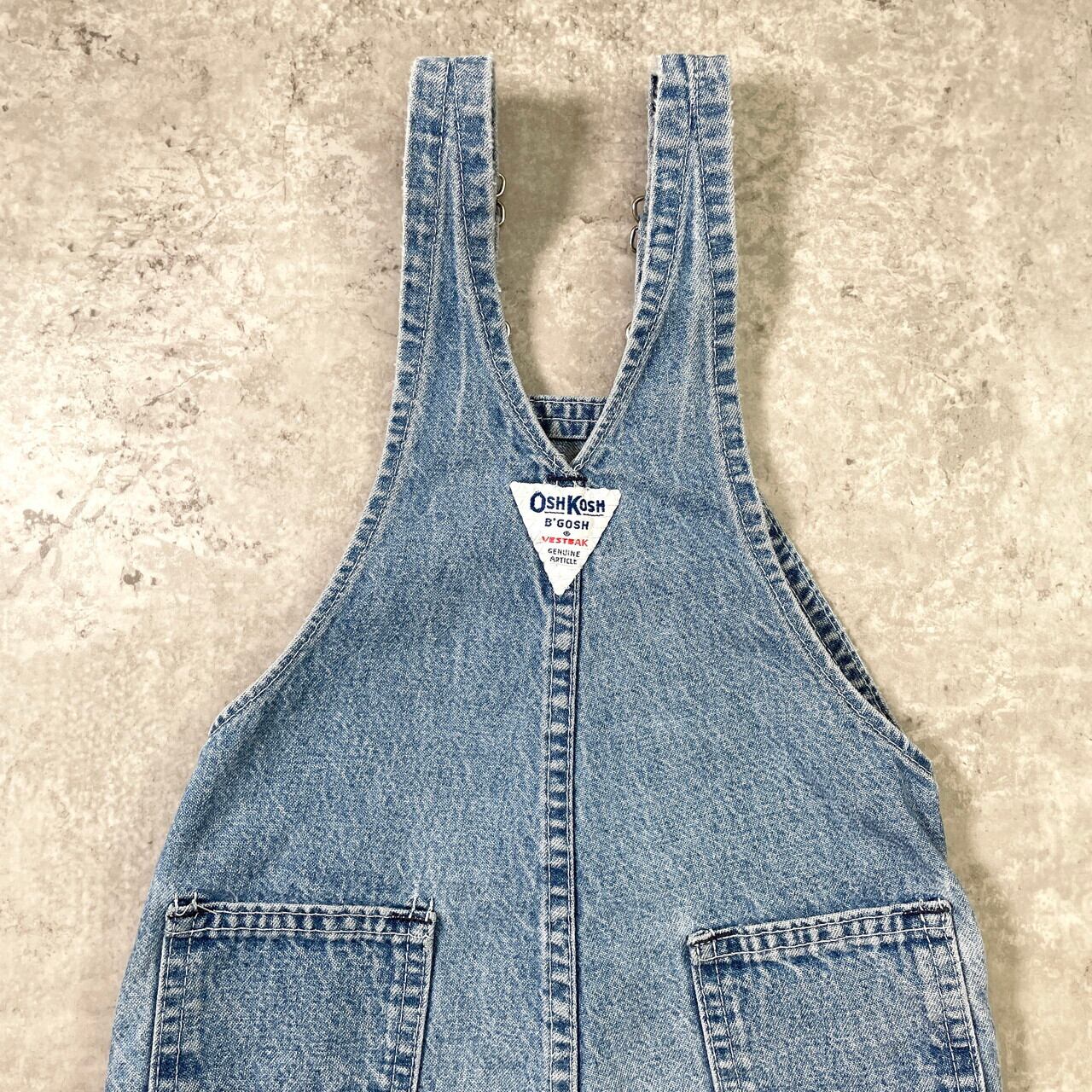 kids】ヴィンテージ OSHKOSH オシュコシュ デニム オーバーオール