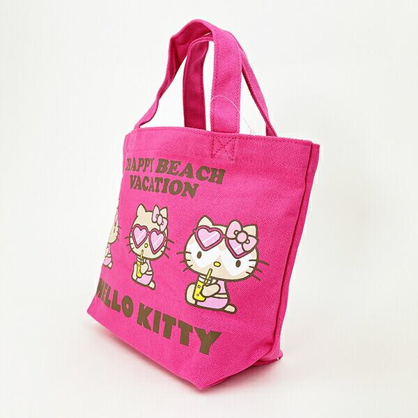 サンリオ ハローキティ 日焼け キティ ミニランチバッグ ピンク Sanrio