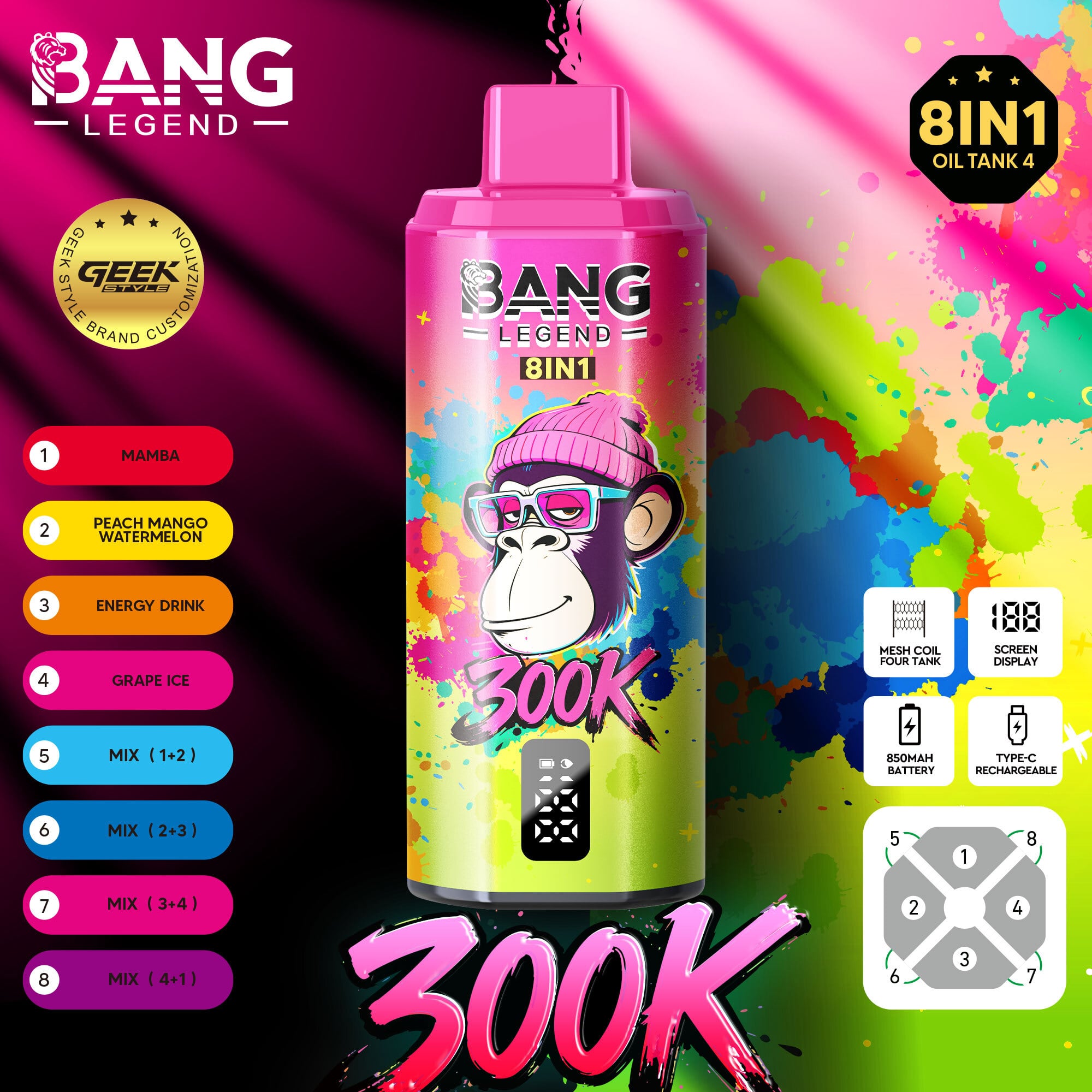 ライオン様専用 bangking ライオン bangking Bang King 25000 | Einweg