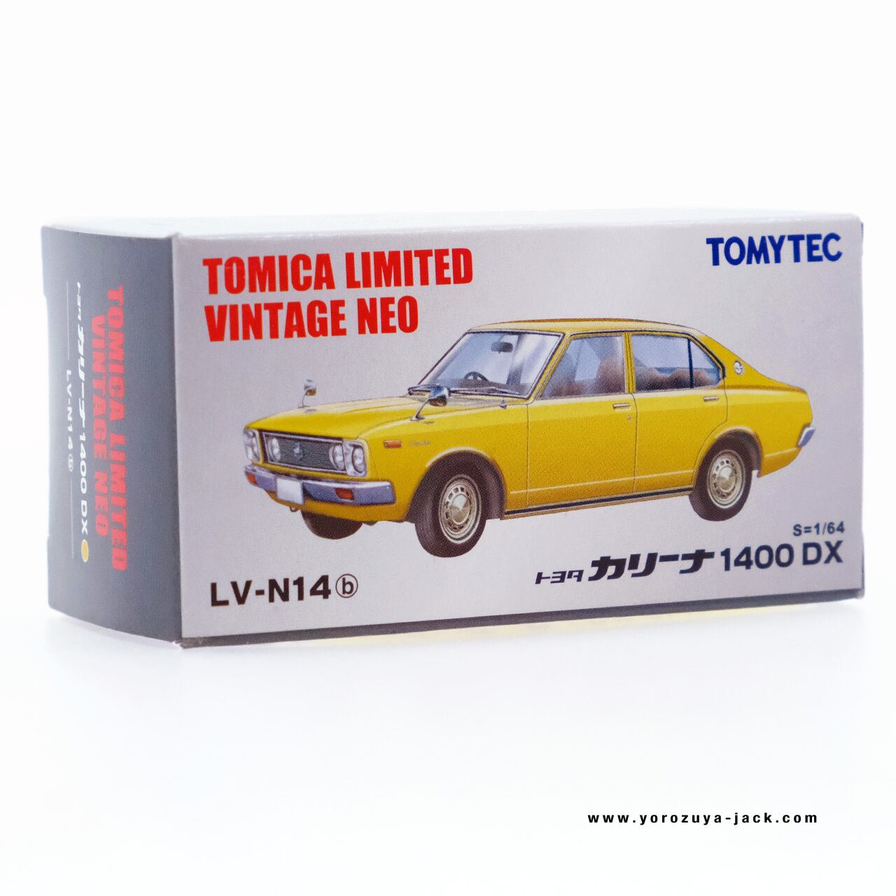 【新品】TOMICA LIMITED VINTAGE NEO トヨタカリーナ トミカリミテッドヴィンテージネオ LV-N14b トヨタ カリーナ 1400 DX