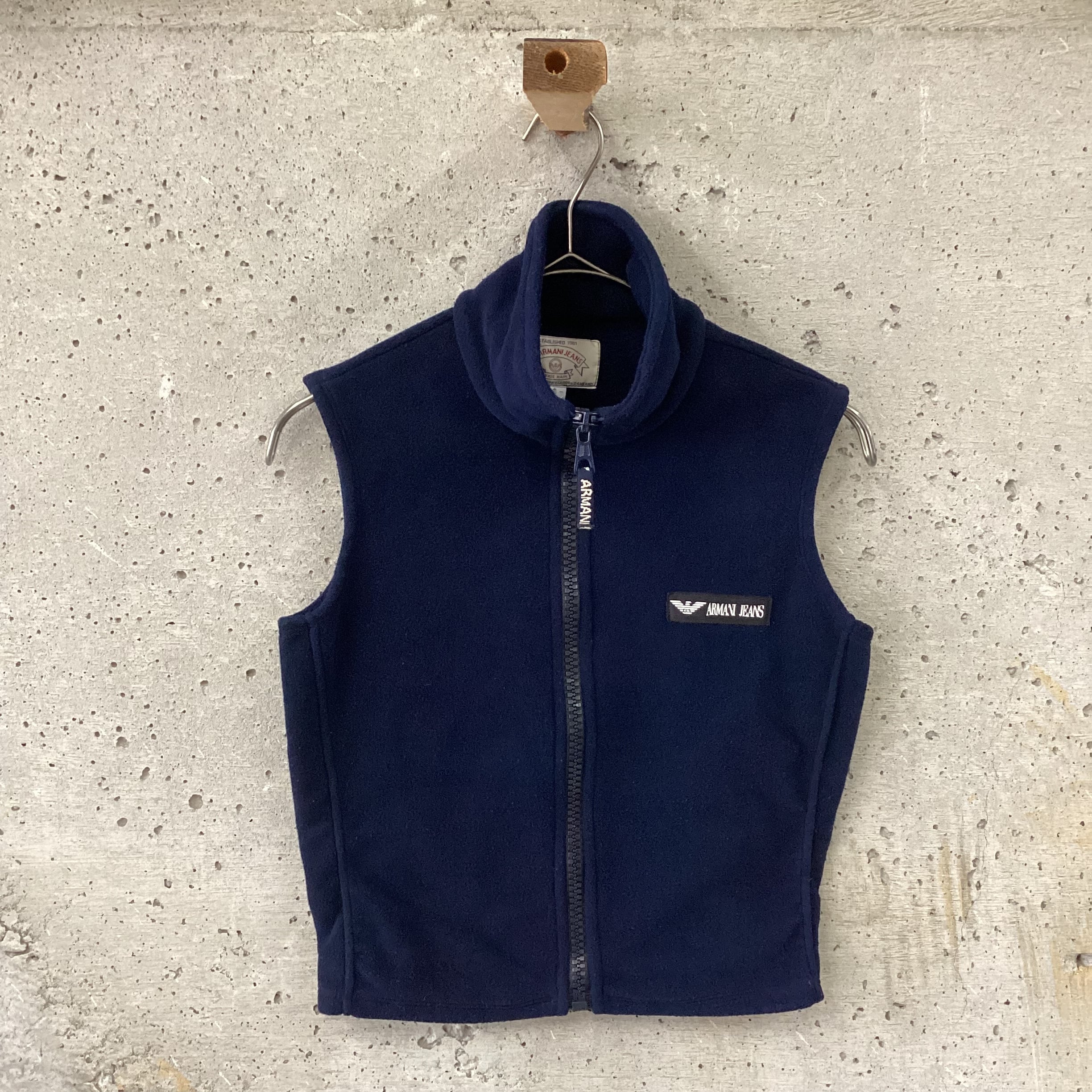 fleece zip vest