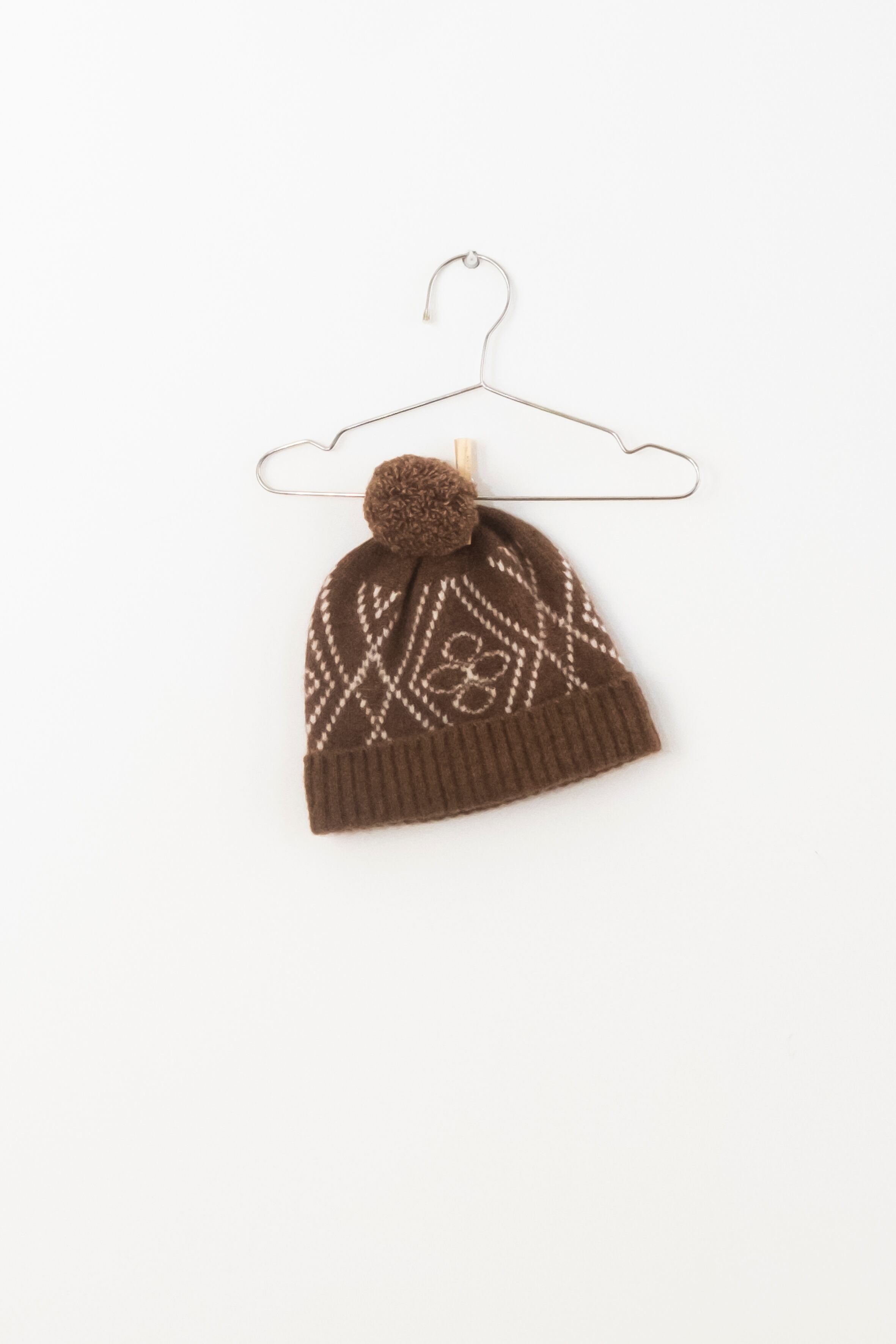 Last1!【FISH&KIDS】FLOWERS KNIT HAT