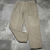 STRUCTURE wide cotton twill slacks