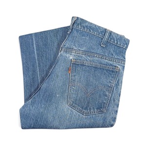 70s リーバイス 646 フレア ヴィンテージ ジーンズ インディゴ タロン42 デニムパンツ Levis サイズW34相当 古着 EA0353