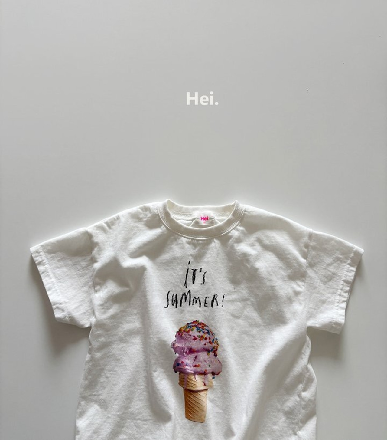 【取寄/韓国直送】Hei 26/SM アイスクリームTシャツ |夏服|韓国子供服