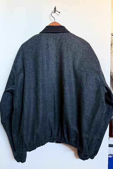 melple Glencheck Drizzler Jacket メイプル | ダブズマーケット