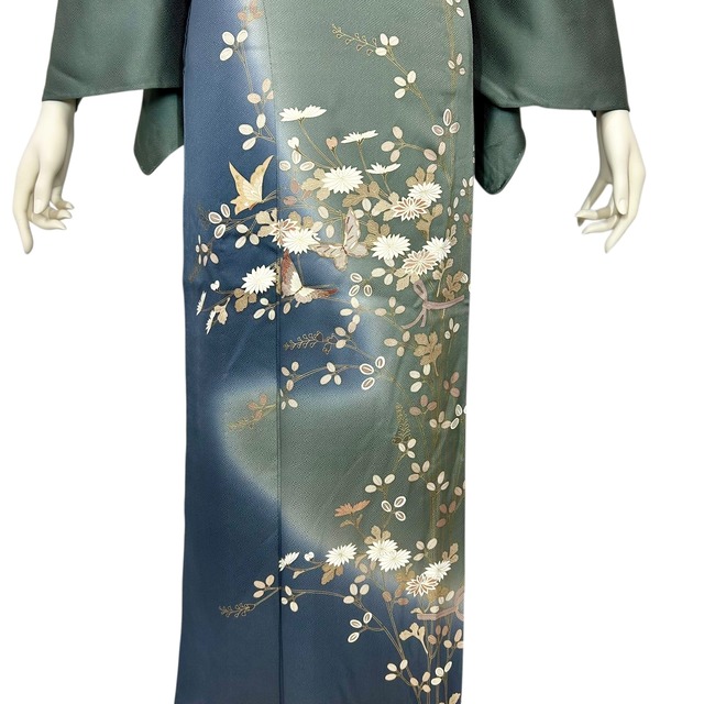 【単衣】訪問着・附下げレンタル フルセット HT-0143-Mサイズ