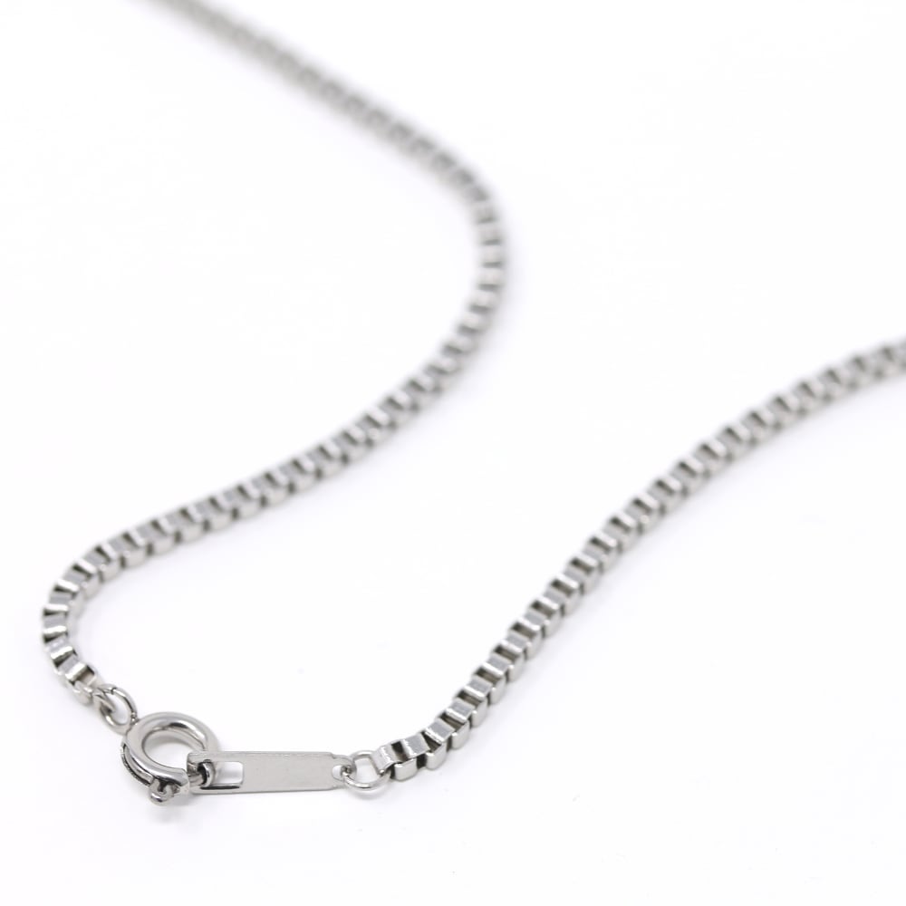 サージカルステンレス製 ベネチアンチェーン・ネックレス(幅2.0mm)