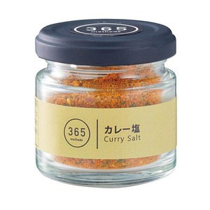 365methods キッチンスパイス 6点セット カレー塩25g/ガーリックソルト30g/クラッシュチリペッパー20g/クリスタルソルト70g/ハーブミックス10g/粒黒コショウ25g 調味料 アウトドア 用品 キャンプ グッズ 365メソッド サンロクゴ・メソッド 料理 調理 レジャー BBQ バーベキュー