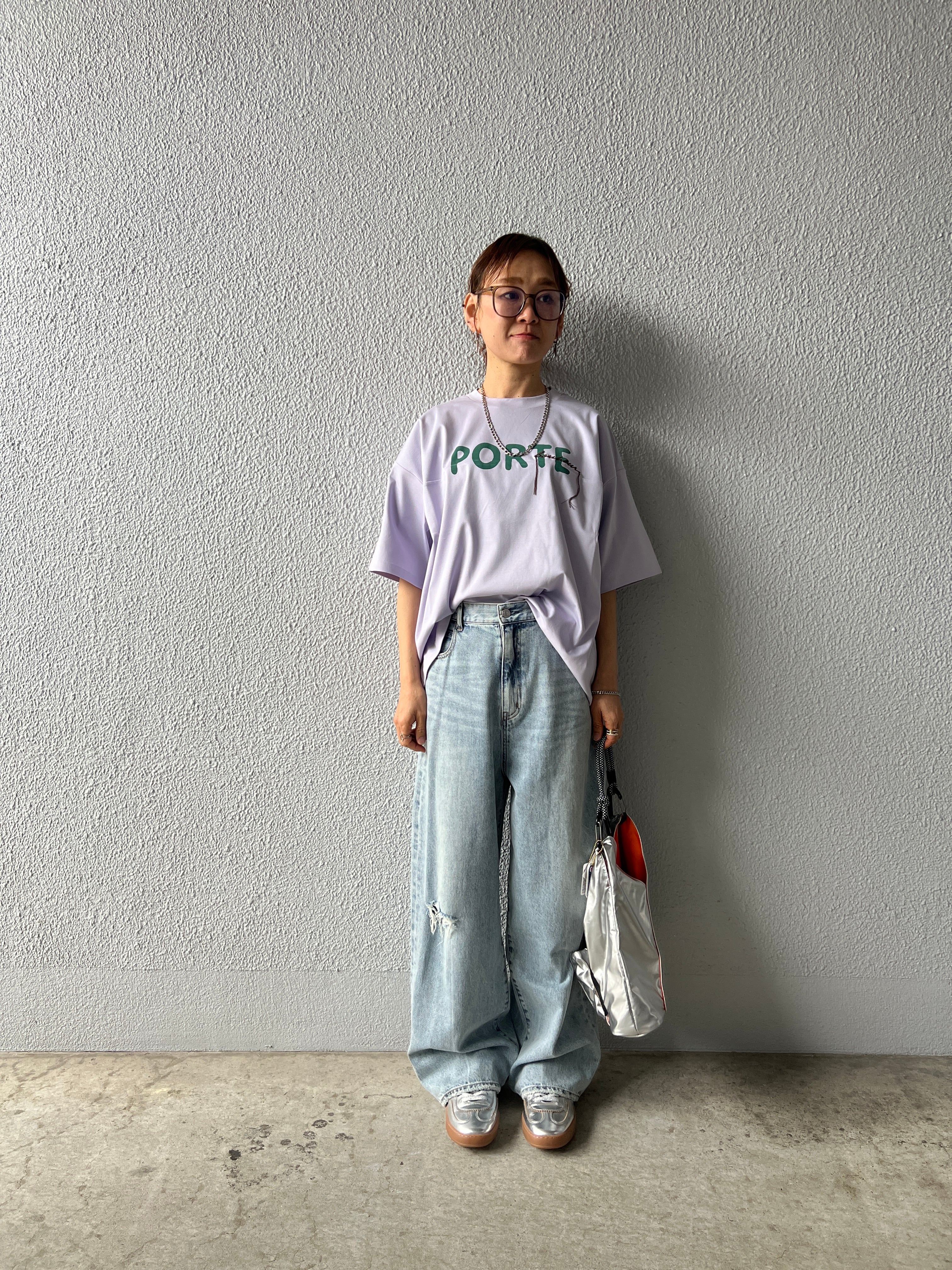 【ESPEYRAC】フリンジロゴプリントT 7611006