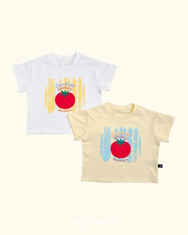 《予約・取り寄せ》Sweet Tomato T-Shirt / oottbebe