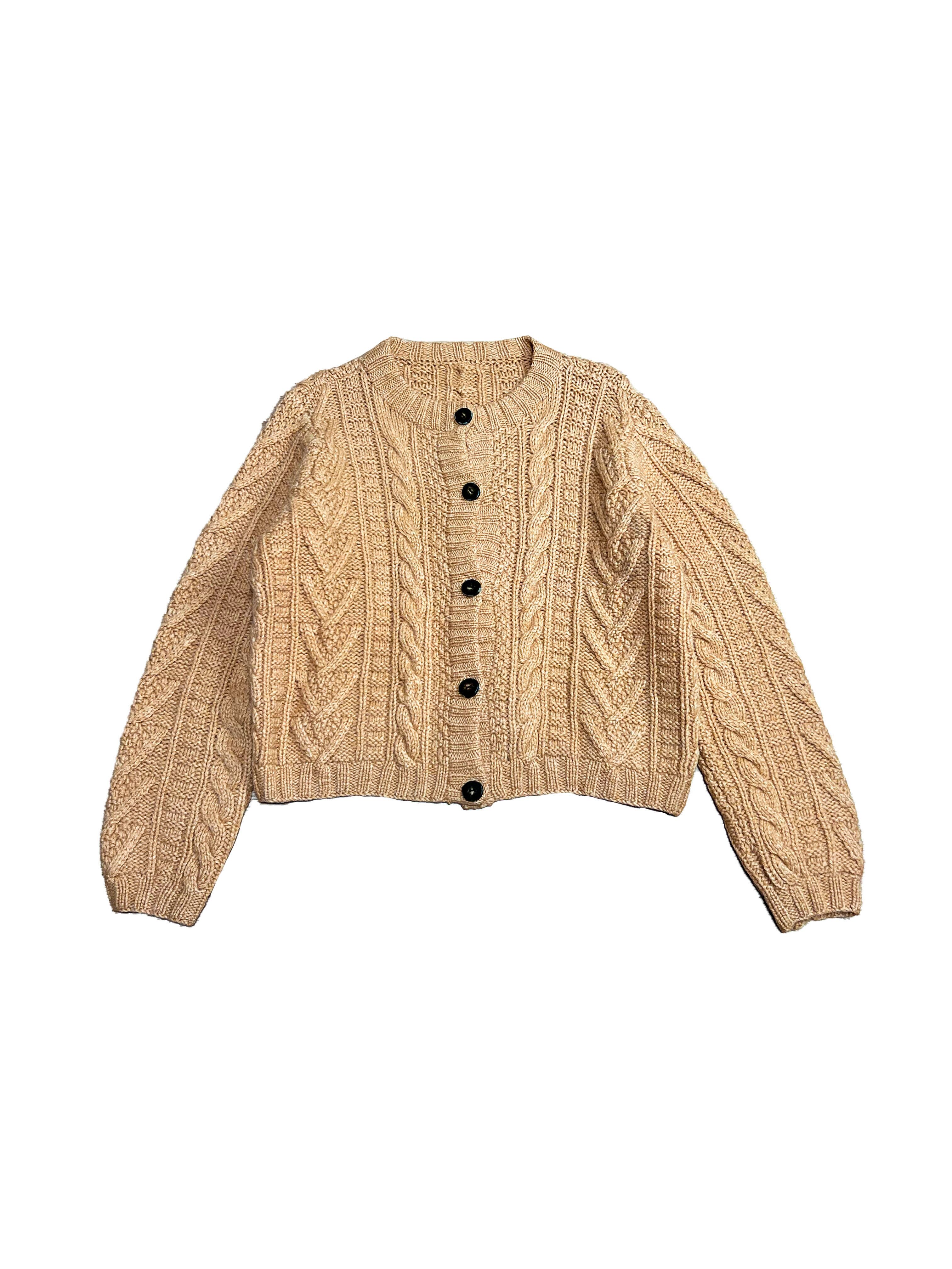♡vintage cable knit cardigan♡