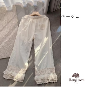 ティアードレース　ぺチパンツ 2cols N PPA011